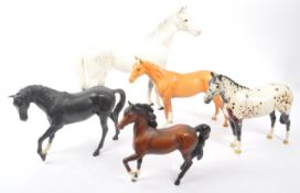 BESWICK / ROYAL DOULTON - COLLECTION OF HORSE FIGURES