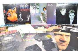 COLLECTION OF LP VINYL RECORDS - POLICE - GENESIS - ELTON JOHN