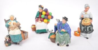 ROYAL DOULTON - COLLECTION OF FOUR FIGURES