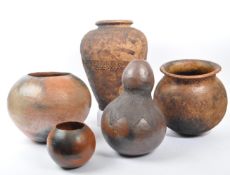 20TH CENTURY NIGERIAN NUPE WATER POT & OTHER EXAMPLES
