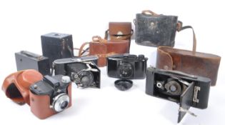 COLLECTION OF EARLY & MID 20TH CENTURY CAMERAS