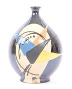 MID 20TH CENTURY SIGNED STUDIO POTTERY VASE