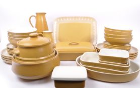 VINTAGE 1960S DENBY ODE PATTERN DINNER SERVICE
