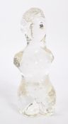 PUKEBERG - SWEDISH GLASS NUDE STUDY OF FEMALE ORNAMENT