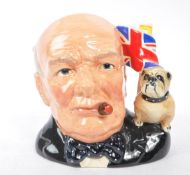 ROYAL DOULTON - WINSTON CHURCHILL CHARACTER JUG D6907