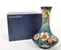 MOORCROFT - CAROUSEL PATTERN VASE BY RACHEL BISHOP