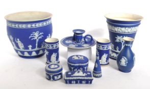WEDGWOOD - COLLECTION OF JASPERWARE CERAMICS