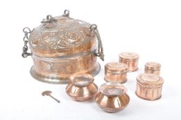 19TH CENTURY NORTH INDIAN RAJASTHANI BETEL PANDAN BOX