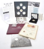 THE ROYAL MINT - COLLECTION OF SILVER PROOF COINS