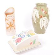 TWO MID CENTURY POOLE POTTERY CERAMICS
