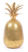 1960S BRASS PINEAPPLE ICE BUCKET