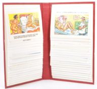 COLLECTION 1960S 1970S COMIC POSTCARDS - SAUCY SEASIDE