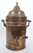 19TH CENTURY VICTORIAN COPPER WATER / TEA URN