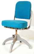 BRITISH MODERN DESIGN - MID CENTURY METAL OFFICE DESK CHAIR