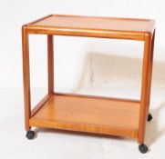 MID CENTURY 1960S DANISH TEAK HOSTESS DRINKS TROLLEY