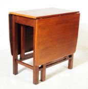 BRITISH MODERN DESIGN - 20TH CENTURY TEAK DROP LEAF TABLE