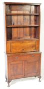 EARLY 20TH CENTURY OAK BOOKCASE CABINET