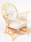 ERCOL - MID CENTURY MODEL 305 BEECH & ELM ARMCHAIR