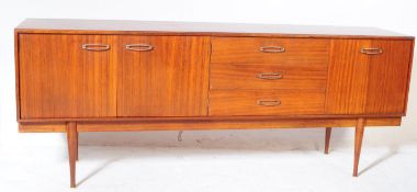 MID CENTURY 1960S WALNUT SIDEBOARD CREDENZA