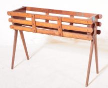 BRITISH MODERN DESIGN - MID CENTURY TEAK WOOD PLANTER