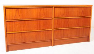 MID CENTURY 1970S TEAK DANISH JESPER SIDEBOARD / CHEST OF DRAWERS