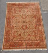 20TH CENTURY PERSIAN MANNER WOOL RUG