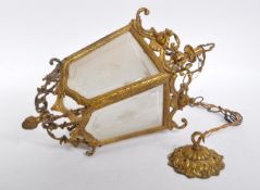 EARLY 20TH CENTURY FRENCH MANNER PORCH LANTERN