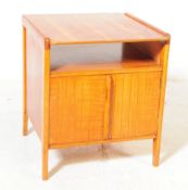 COMPASS - MID CENTURY TEAK RECORD CABINET