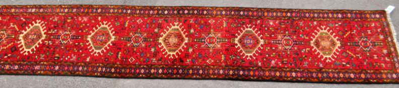 20TH CENTURY NORTH WEST PERSIAN HERIZ RUNNER
