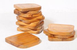 COLLECTION THIRTEEN ELM SADDLE DINING CHAIR SEATS