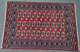 MID 20TH CENTURY BOKHARA CARPET