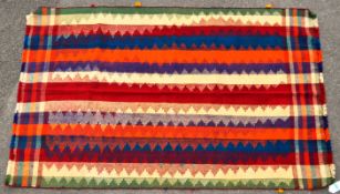 20TH CENTURY SOUTH WEST PERSIAN JAJIM KILIM