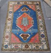 MID 20TH CENTURY ANATOLIAN TURKISH KARS CARPET