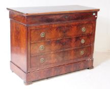 MID 19TH CENTURY FRENCH LOUIS PHILIPPE CHEST / COMMODE
