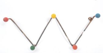 20TH CENTURY RETRO SPUTNIK ATOMIC COAT RACK W SHAPED