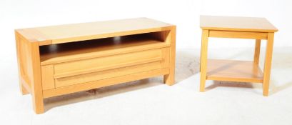 M&S SONOMA - CONTEMPORARY OAK TV STAND