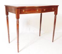 20TH CENTURY VICTORIAN MAHOGANY WRITING DESK / SIDE TABLE