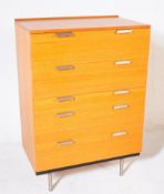 MID CENTURY 1960S STAG FINELINE TEAK CHEST OF DRAWERS