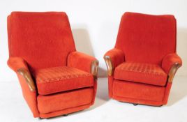 G-PLAN - MID CENTURY LOUNGE ARMCHAIRS