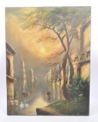 W JORR / TORR - EARLY 20TH CENTURY OIL ITALIAN LANDSCAPES