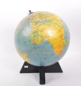 MID CENTURY RETRO REVOLVING DESK TOP WORLD GLOBE