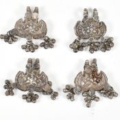 FOUR RAJASTHANI INDIAN PRAYER PENDANTS