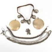 COLLECTION OF ETHNIC JEWELLERY INCLUDING BEADED NECKLACES