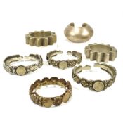 SEVEN BRACELETS - AFRICAN - ETHIOPIAN - NIGER - MOROCCAN