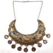 AFGHAN CRESCENT COLLAR NECKLACE