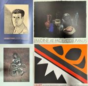 FOUR LITHOGRAPHS & EXHIBITION POSTERS AFTER VARIOUS ARTISTS