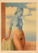 RENE MAGRITTE - LA MAGIE NOIRE - OFFSET LITHOGRAPH