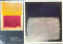 MARK ROTHKO - BLUE AND GREY & CELEBRACION DEL ARTE