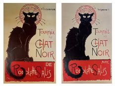 RODOLPHE SALIS - LE CHAT NOIR - SCREENPRINT POSTERS (2)