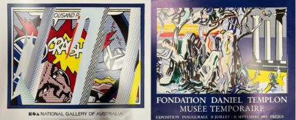 ROY LICHTENSTEIN - TWO EXHIBITION POSTERS